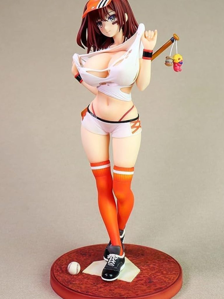 Sexy Anime Figures/ ARHONG 28CM Movable Skytube Baseball Girl