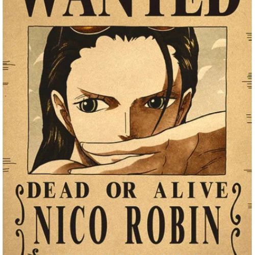 Robin's wanted poster.